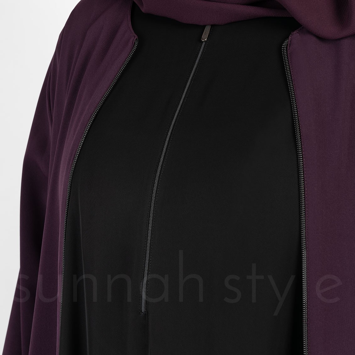 Sunnah Style Essentials Sleeveless Abaya Black